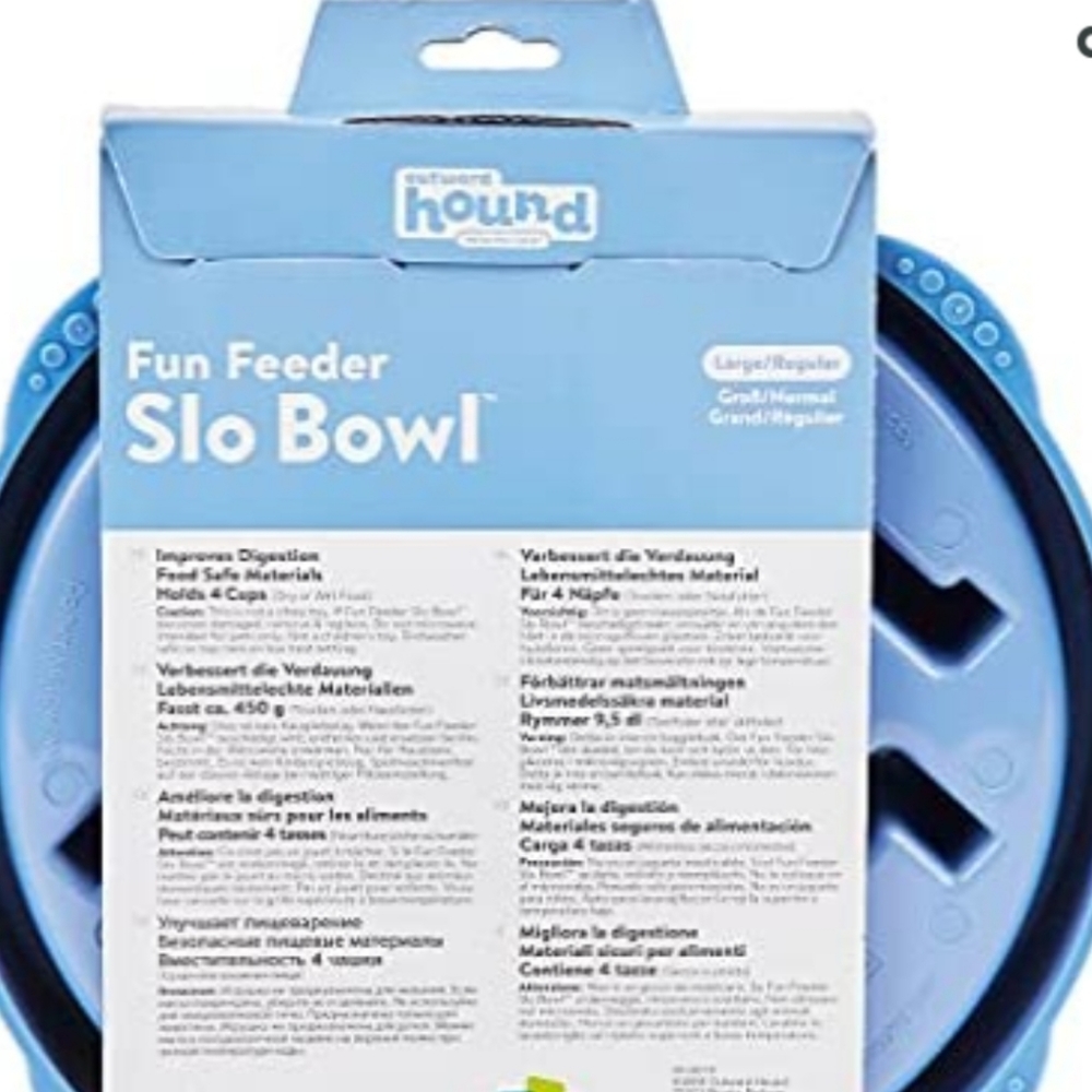 Outwardhound puzzle feeding dog dish - Picture 2 of 5